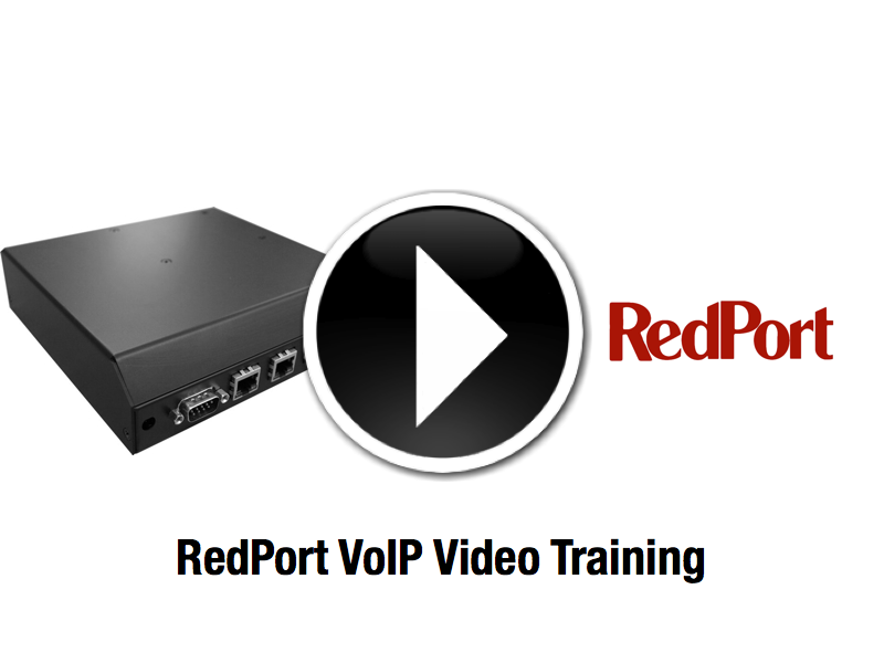 Video Training RedPort Satellite VoIP